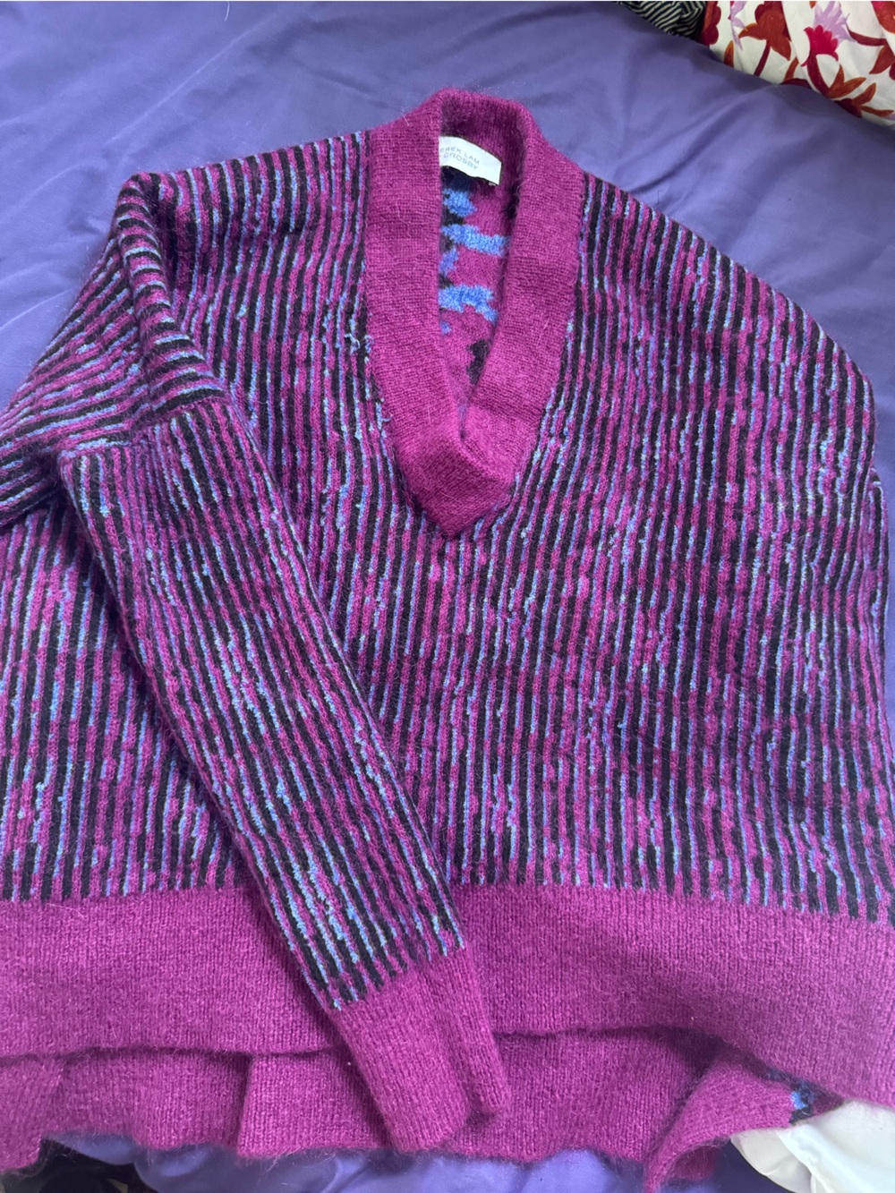 Reversible sweater
